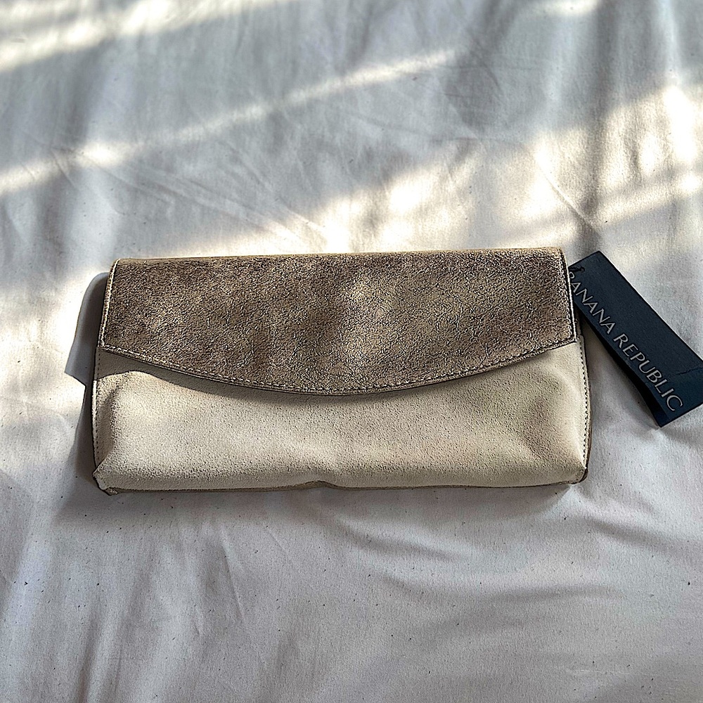 Banana Republic Gold Handbag